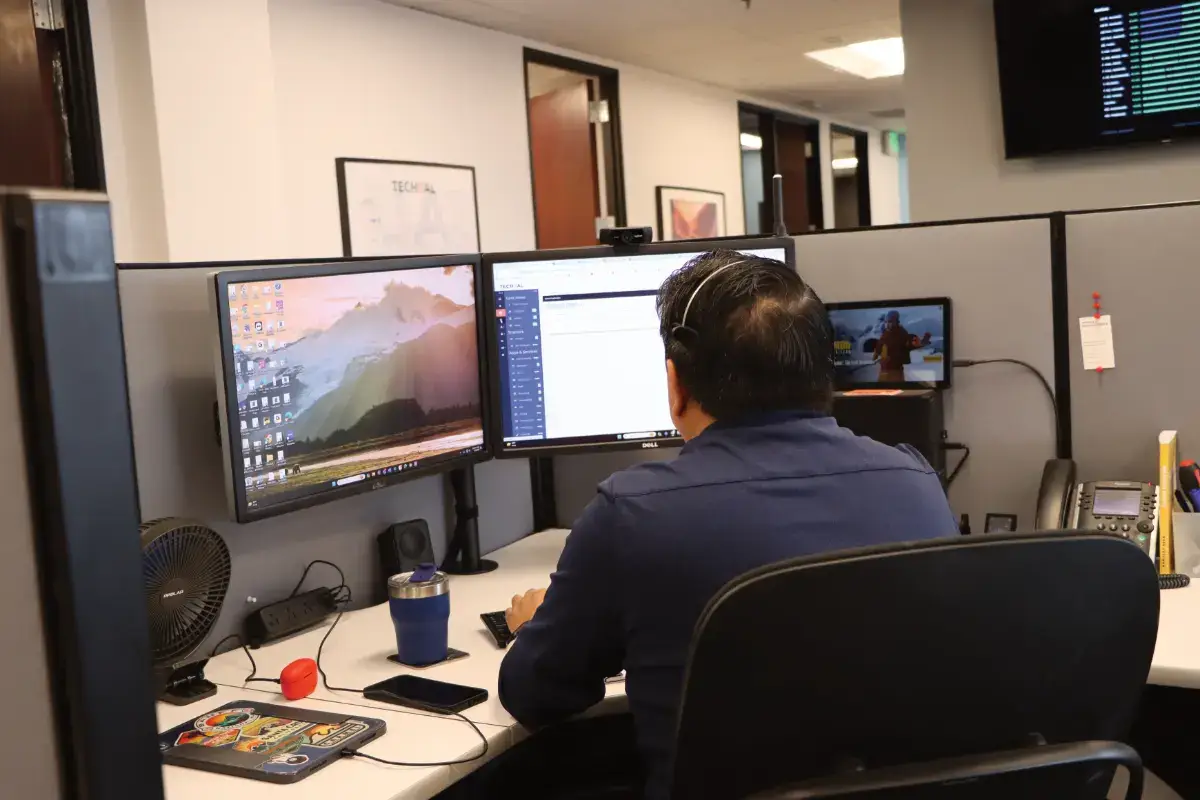 Techital engineer supporting a healthcare client